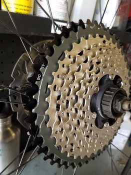 Partial rear cluster